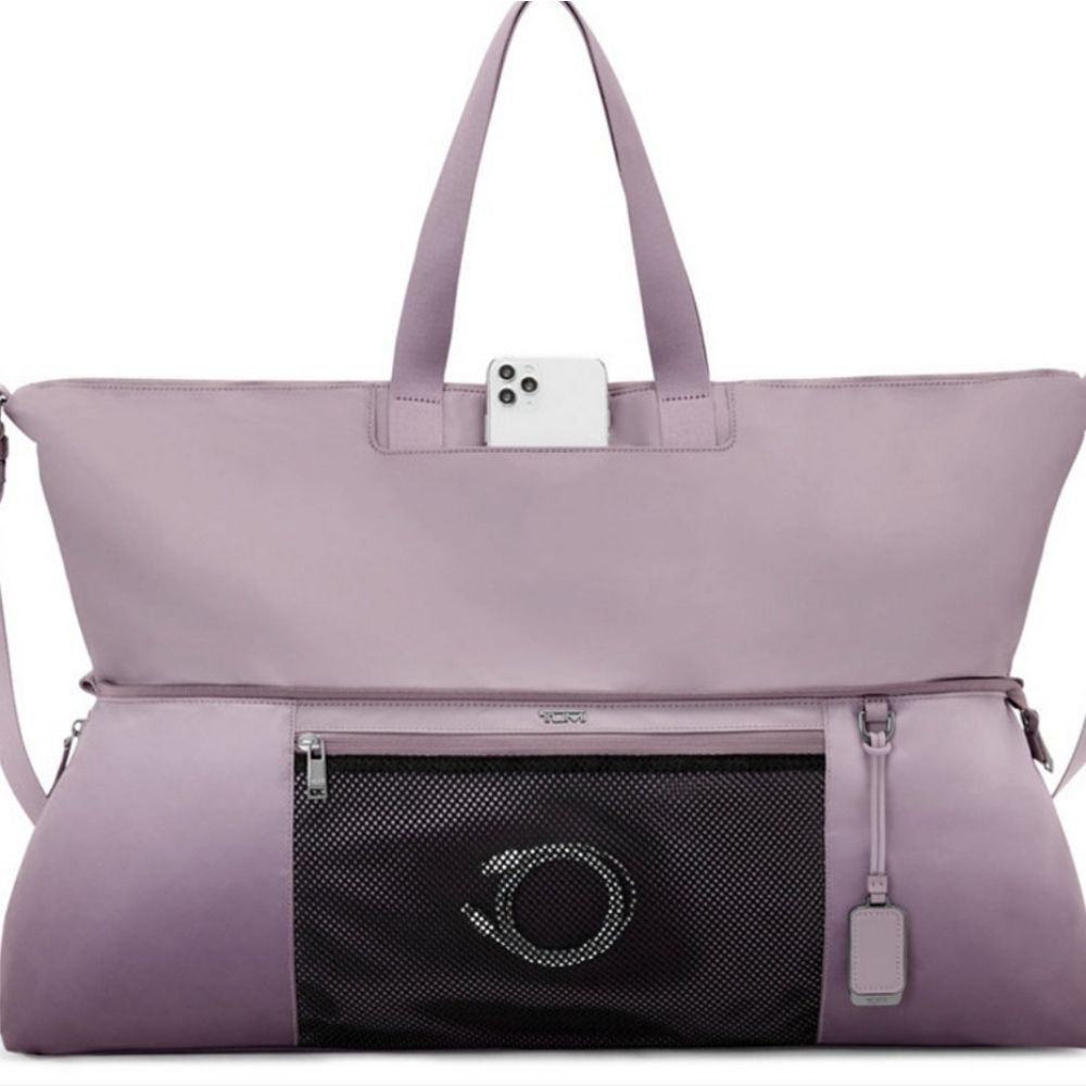 Tumi Voyageur Kauai Yoga Sling or Tote Bag- Lilac Ombre